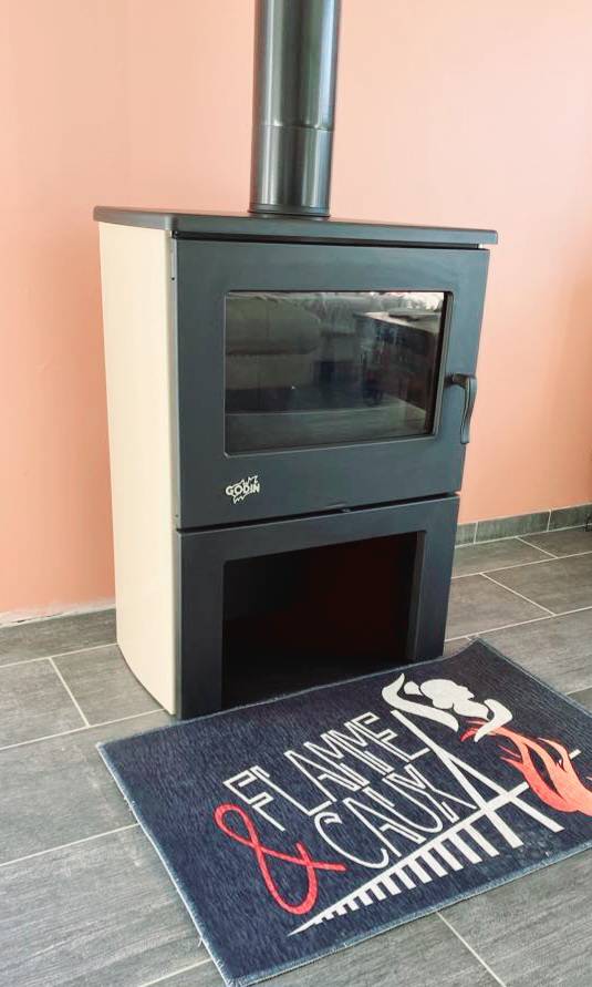 Installation d'un Poêle à Bois Godin à Bordeaux Saint Clair